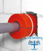 REHAU Огнестойкие уплотнительные манжеты для прохода трубопровода через стены 