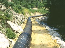 Трубы из полиэтилена для наружных систем водоотведения, дренажа и тепловых сетей