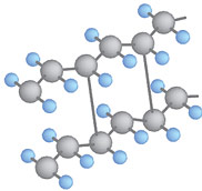 Молекулярная структура сшитого РЕХ-Ха полиэтилена